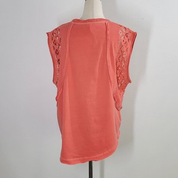FREE PEOPLE table for two tee sleeveless Sz S NEW - Picture 5 of 9